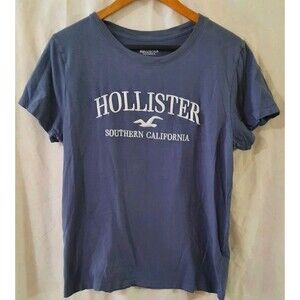Hollister Southern California Mens Large Dusty Blue Shortsleeeve T-shirt